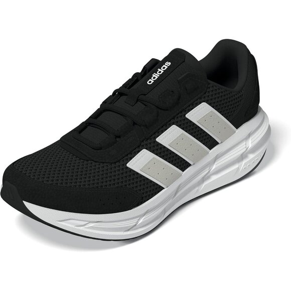 ⚡Adidas Men's Black/White/Grey Imported Rubber Lace Closure Fashion Sneaker - Picture 1 of 6